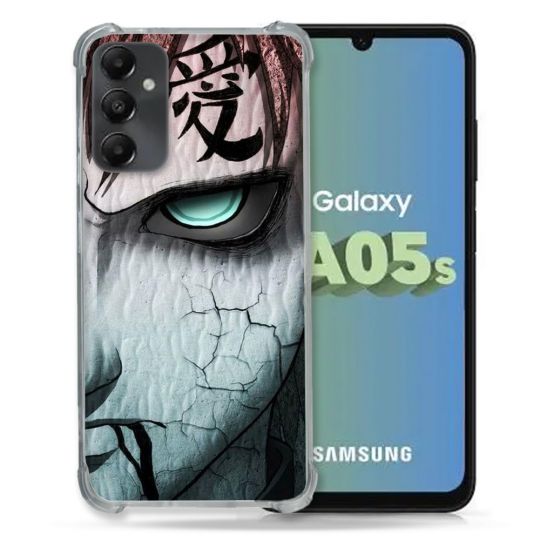 Coque Renforcée En Verre Trempé PourSamsung Galaxy A05S Manga Naruto Gaara