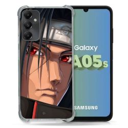 Coque Renforcée En Verre Trempé PourSamsung Galaxy A05S Manga Naruto Itachi Visage