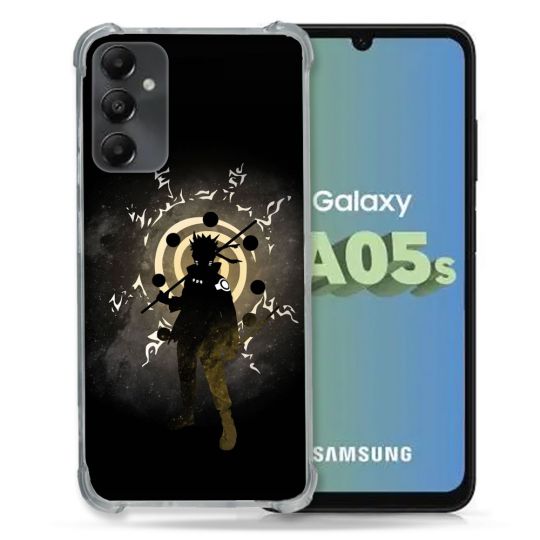 Coque Renforcée En Verre Trempé PourSamsung Galaxy A05S Manga Naruto Sage