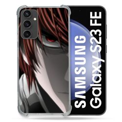 Coque Renforcée En Verre Trempé PourSamsung Galaxy S23 FE Manga Death Note Kira