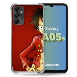 Coque Renforcée En Verre Trempé PourSamsung Galaxy A05S Manga One Piece Luffy