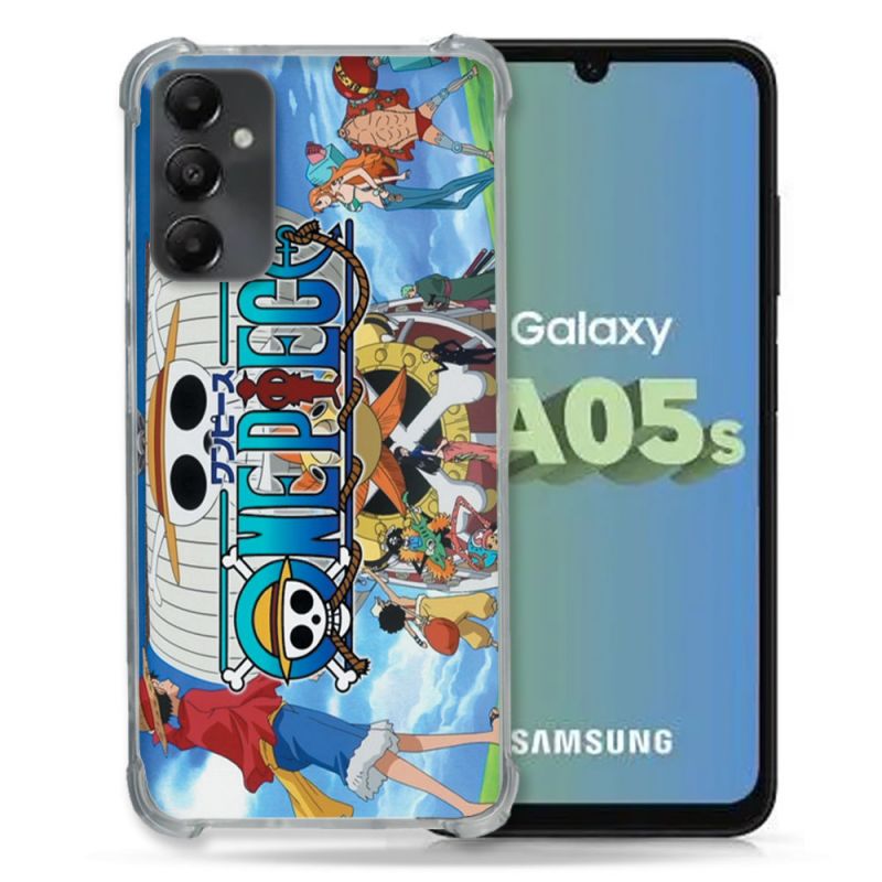 Coque Renforcée En Verre Trempé PourSamsung Galaxy A05S Manga One Piece Sunny