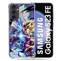 Coque Renforcée En Verre Trempé PourSamsung Galaxy S23 FE Manga Dragon Ball Sangohan Duo