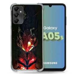 Coque Renforcée En Verre Trempé PourSamsung Galaxy A05S Manga Solo Leveling Igris