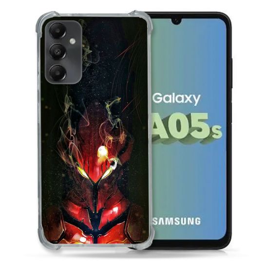 Coque Renforcée En Verre Trempé PourSamsung Galaxy A05S Manga Solo Leveling Igris