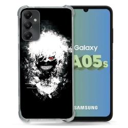Coque Renforcée En Verre Trempé PourSamsung Galaxy A05S Manga Tokyo Ghoul Kaneki Tag