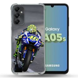Coque Renforcée En Verre Trempé PourSamsung Galaxy A05S Moto Course GP Wheeling 46