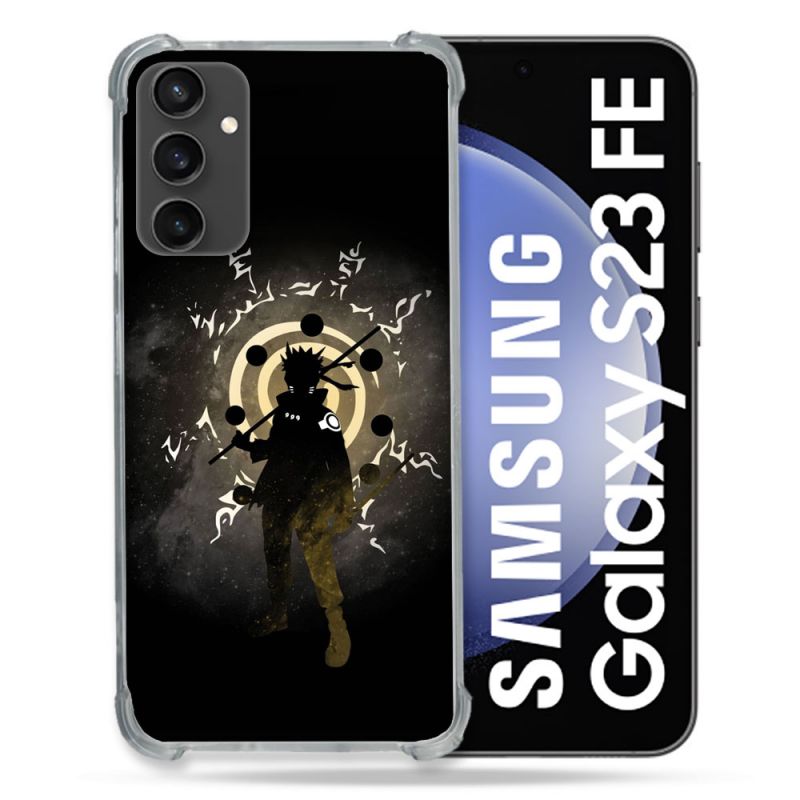 Coque Renforcée En Verre Trempé PourSamsung Galaxy S23 FE Manga Naruto Sage