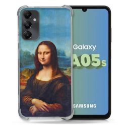 Coque Renforcée En Verre Trempé PourSamsung Galaxy A05S Peinture Joconde
