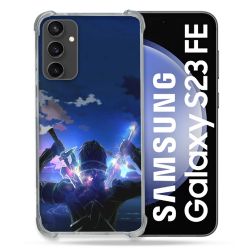 Coque Renforcée En Verre Trempé PourSamsung Galaxy S23 FE Manga SAO sword Art Online Epee