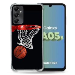 Coque Renforcée En Verre Trempé PourSamsung Galaxy A05S Sport Basket Panier