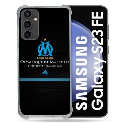 Coque Renforcée En Verre Trempé PourSamsung Galaxy S23 FE Olympique Marseille OM Fier etre Marseillais