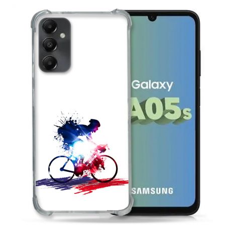 Coque Renforcée En Verre Trempé PourSamsung Galaxy A05S Sport Cyclisme France