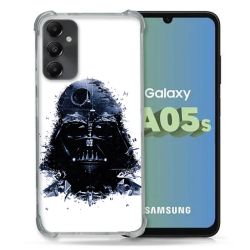 Coque Renforcée En Verre Trempé PourSamsung Galaxy A05S Star Wars - Dark Vador Blanc