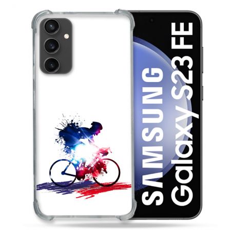 Coque Renforcée En Verre Trempé PourSamsung Galaxy S23 FE Sport Cyclisme France
