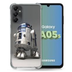 Coque Renforcée En Verre Trempé PourSamsung Galaxy A05S Star Wars - R2D2