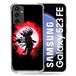 Coque Renforcée En Verre Trempé PourSamsung Galaxy S23 FE Voyage Japon Samourai