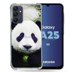 Coque Renforcée En Verre Trempé PourSamsung Galaxy A25 5G Animal Panda Color