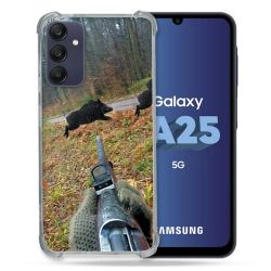 Coque Renforcée En Verre Trempé PourSamsung Galaxy A25 5G Chasse Vision Tir