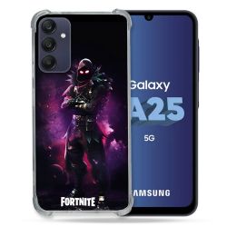 Coque Renforcée En Verre Trempé PourSamsung Galaxy A25 5G Fortnite Raven