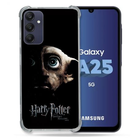 Coque Renforcée En Verre Trempé PourSamsung Galaxy A25 5G Harry Potter Hollows Dobby