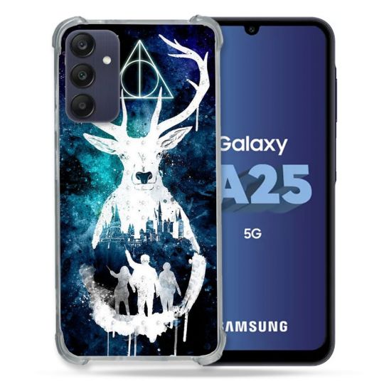 Coque Renforcée En Verre Trempé PourSamsung Galaxy A25 5G Harry Potter Patronome