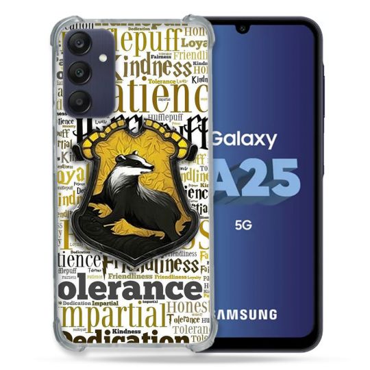 Coque Renforcée En Verre Trempé PourSamsung Galaxy A25 5G Harry Potter Poursouffle