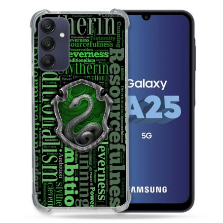 Coque Renforcée En Verre Trempé PourSamsung Galaxy A25 5G Harry Potter Serpentar