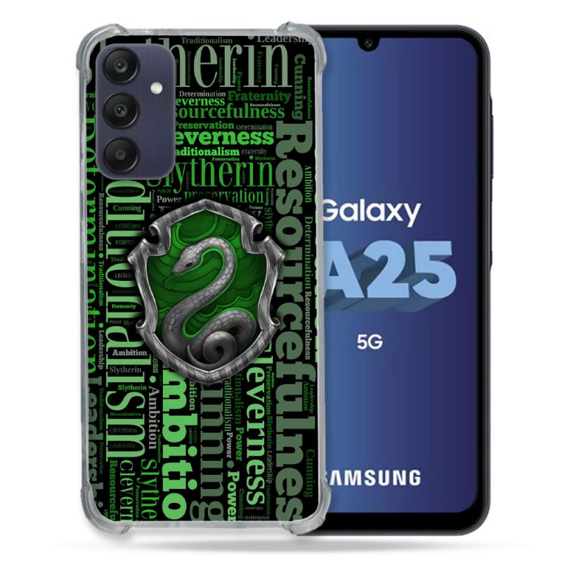 Coque Renforcée En Verre Trempé PourSamsung Galaxy A25 5G Harry Potter Serpentar