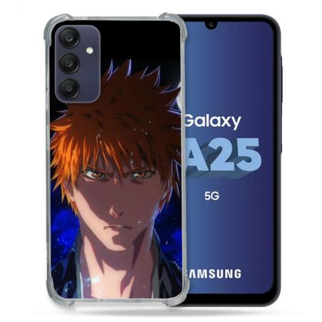 Coque Renforcée En Verre Trempé PourSamsung Galaxy A25 5G Manga Bleach Ichigo