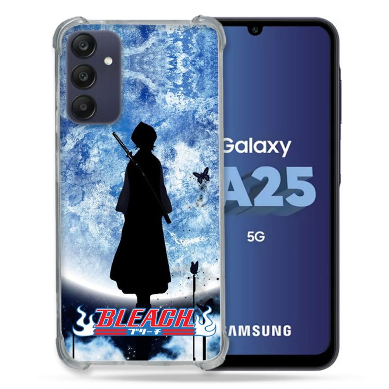 Coque Renforcée En Verre Trempé PourSamsung Galaxy A25 5G Manga Bleach Lune