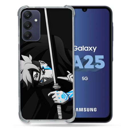 Coque Renforcée En Verre Trempé PourSamsung Galaxy A25 5G Manga Boruto Epée