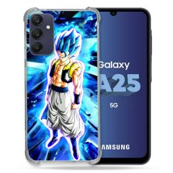 Coque Renforcée En Verre Trempé PourSamsung Galaxy A25 5G Manga Dragon Ball Gogeta Lumiere