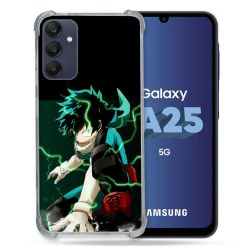 Coque Renforcée En Verre Trempé PourSamsung Galaxy A25 5G Manga My Hero Academia Deku