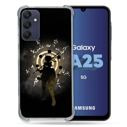 Coque Renforcée En Verre Trempé PourSamsung Galaxy A25 5G Manga Naruto Sage