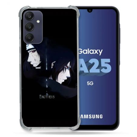Coque Renforcée En Verre Trempé PourSamsung Galaxy A25 5G Manga Naruto Sasuke Itachi
