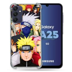 Coque Renforcée En Verre Trempé PourSamsung Galaxy A25 5G Manga Naruto Team
