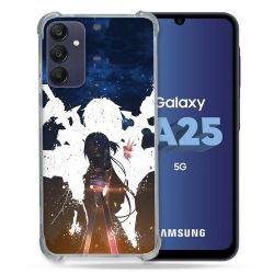 Coque Renforcée En Verre Trempé PourSamsung Galaxy A25 5G Manga SAO sword Art Online Asuna