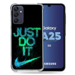 Coque Renforcée En Verre Trempé PourSamsung Galaxy A25 5G Nike Just Do It
