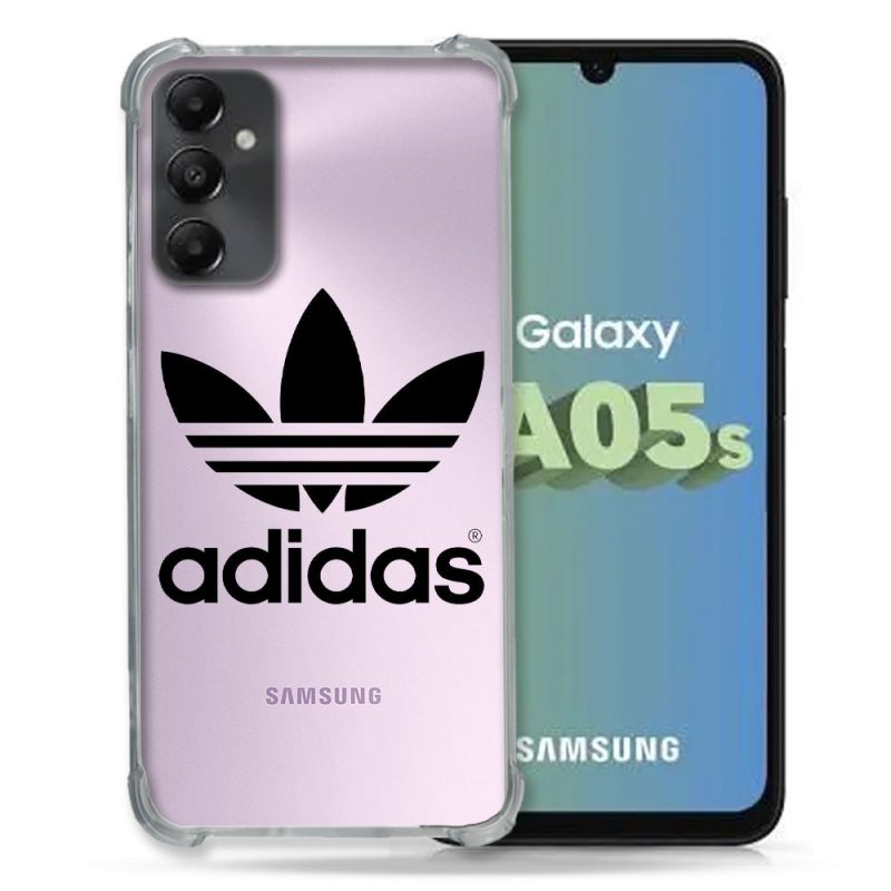 Coque Renforcée En Verre Trempé Transparent PourSamsung Galaxy A05S Adidas