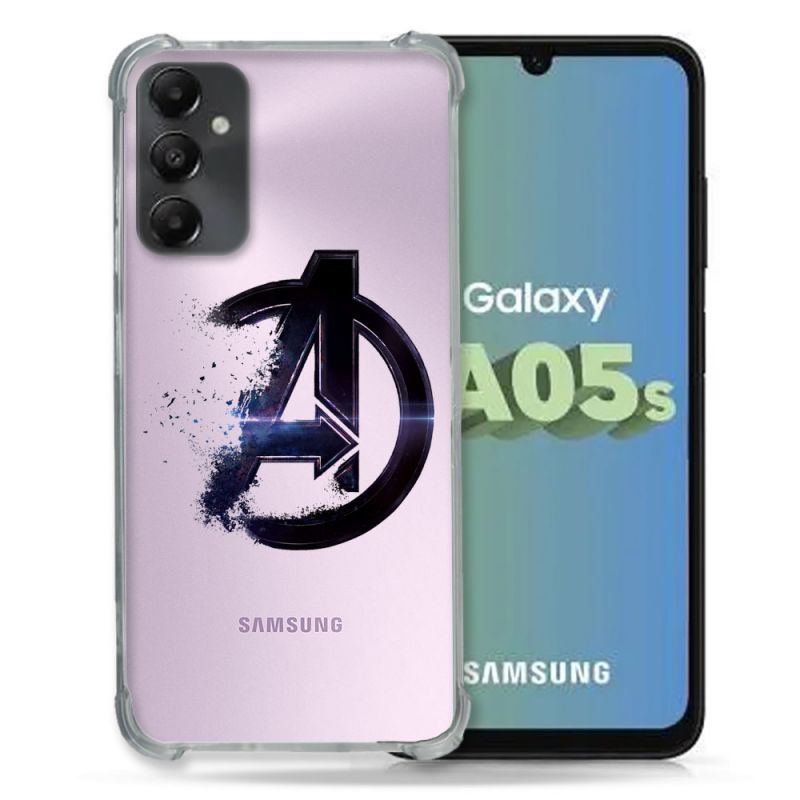 Coque Renforcée En Verre Trempé Transparent PourSamsung Galaxy A05S Avenger