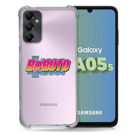 Coque Renforcée En Verre Trempé Transparent PourSamsung Galaxy A05S Boruto Logo