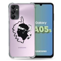 Coque Renforcée En Verre Trempé Transparent PourSamsung Galaxy A05S Corse