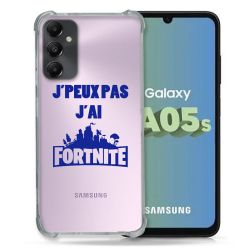 Coque Renforcée En Verre Trempé Transparent PourSamsung Galaxy A05S Jpeux pas jai Fortnite