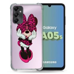 Coque Renforcée En Verre Trempé Transparent PourSamsung Galaxy A05S Minnie