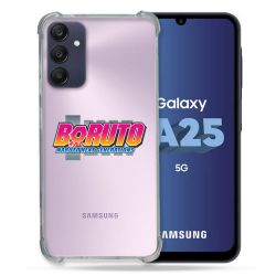 Coque Renforcée En Verre Trempé Transparent PourSamsung Galaxy A25 5G Boruto Logo