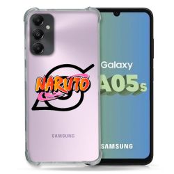 Coque Renforcée En Verre Trempé Transparent PourSamsung Galaxy A05S Naruto Logo