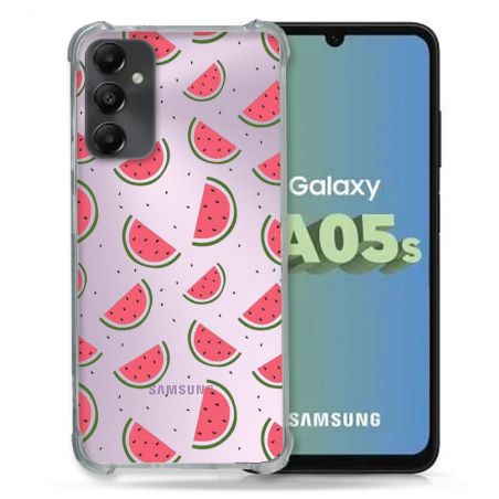 Coque Renforcée En Verre Trempé Transparent PourSamsung Galaxy A05S Pasteque