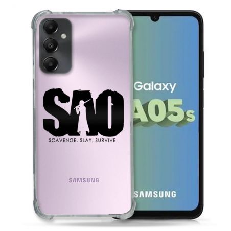Coque Renforcée En Verre Trempé Transparent PourSamsung Galaxy A05S SAO