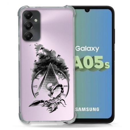 Coque Renforcée En Verre Trempé Transparent PourSamsung Galaxy A05S Scorpion